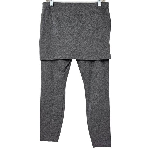 Cabi Skirted M'Leggings Skirted Leggings Heather Gray Women’s Size M Minimalist - Picture 3 of 10